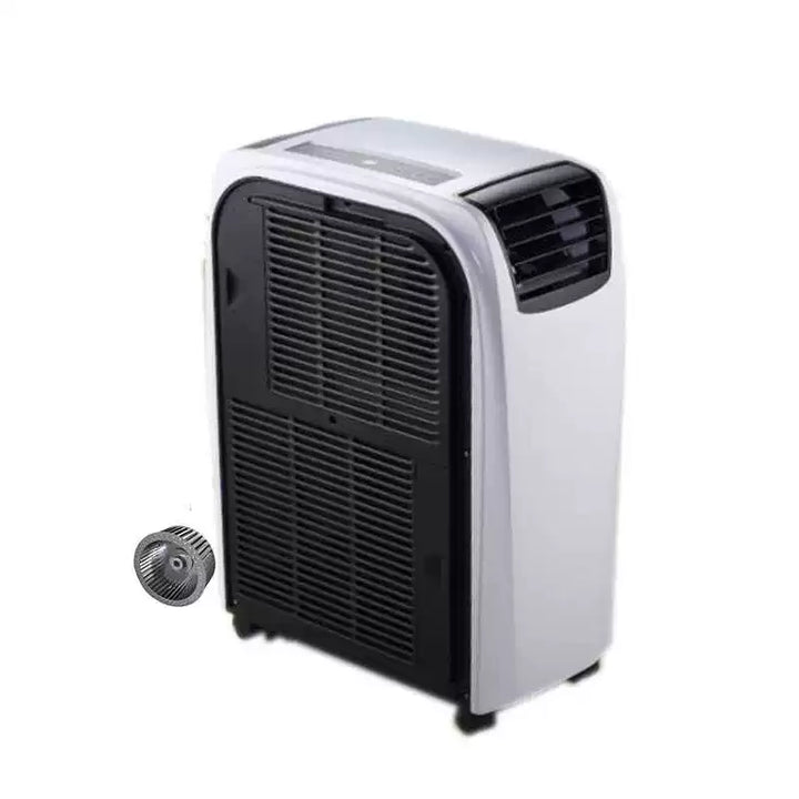 Unisex one size mobile air conditioning unit with automatic evaporative dehumidifier programmable digital thermostat Stornfield