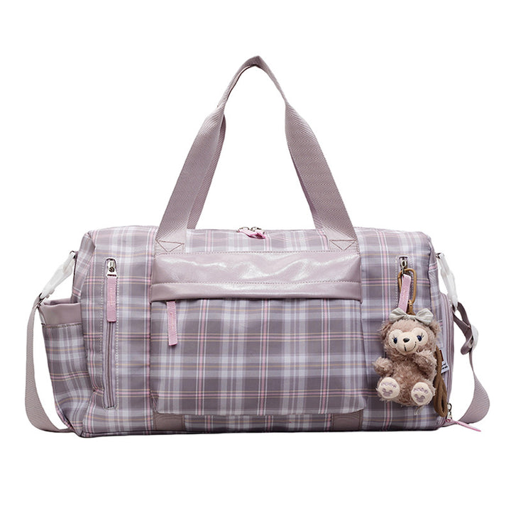 Chic Plaid Weekend Duffel Stornfield