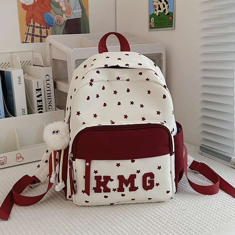 Casual Star-Patterned Backpack Stornfield 1791204760