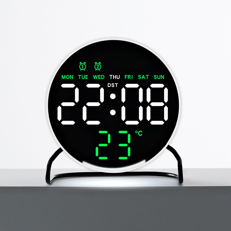 Digital alarm clock with temperature and calendar display Stornfield