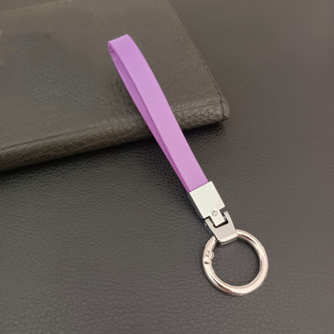 Elegant Leather Keychain Holder Stornfield