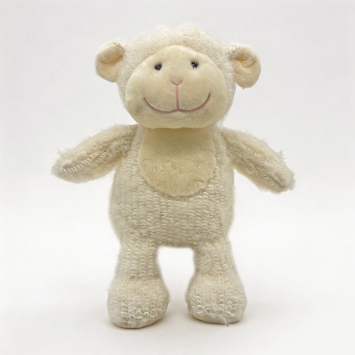 Plush Curly-Knit Sitting Teddy Bear Decorative Soft Toy Stornfield