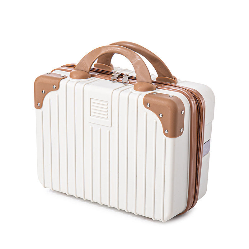 hard-shell cosmetic travel case with double top handles and reinforced corner protectors Stornfield