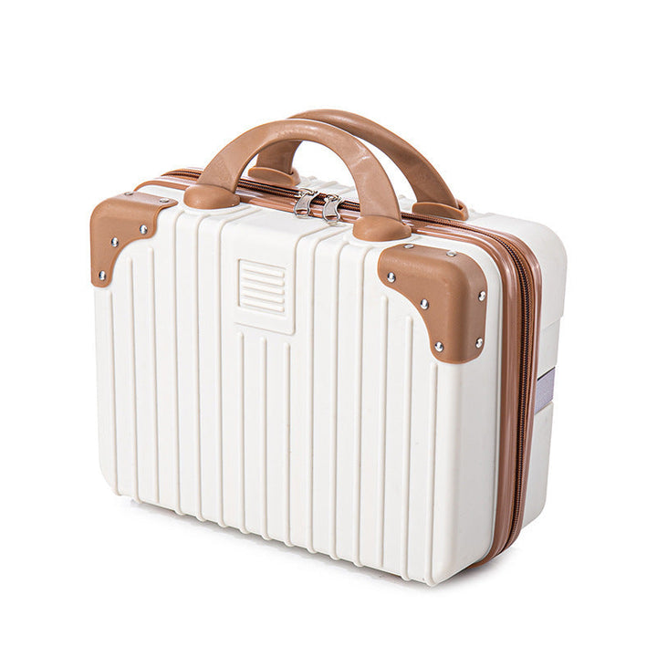 hard-shell cosmetic travel case with double top handles and reinforced corner protectors Stornfield