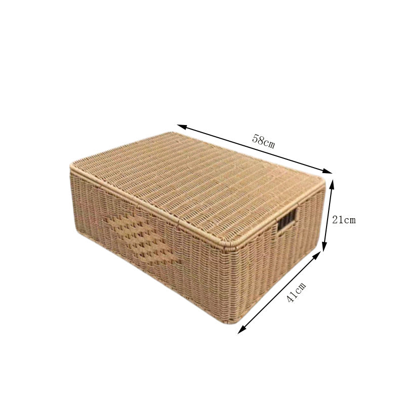 Contemporary Rectangular Woven Storage Bin Stornfield