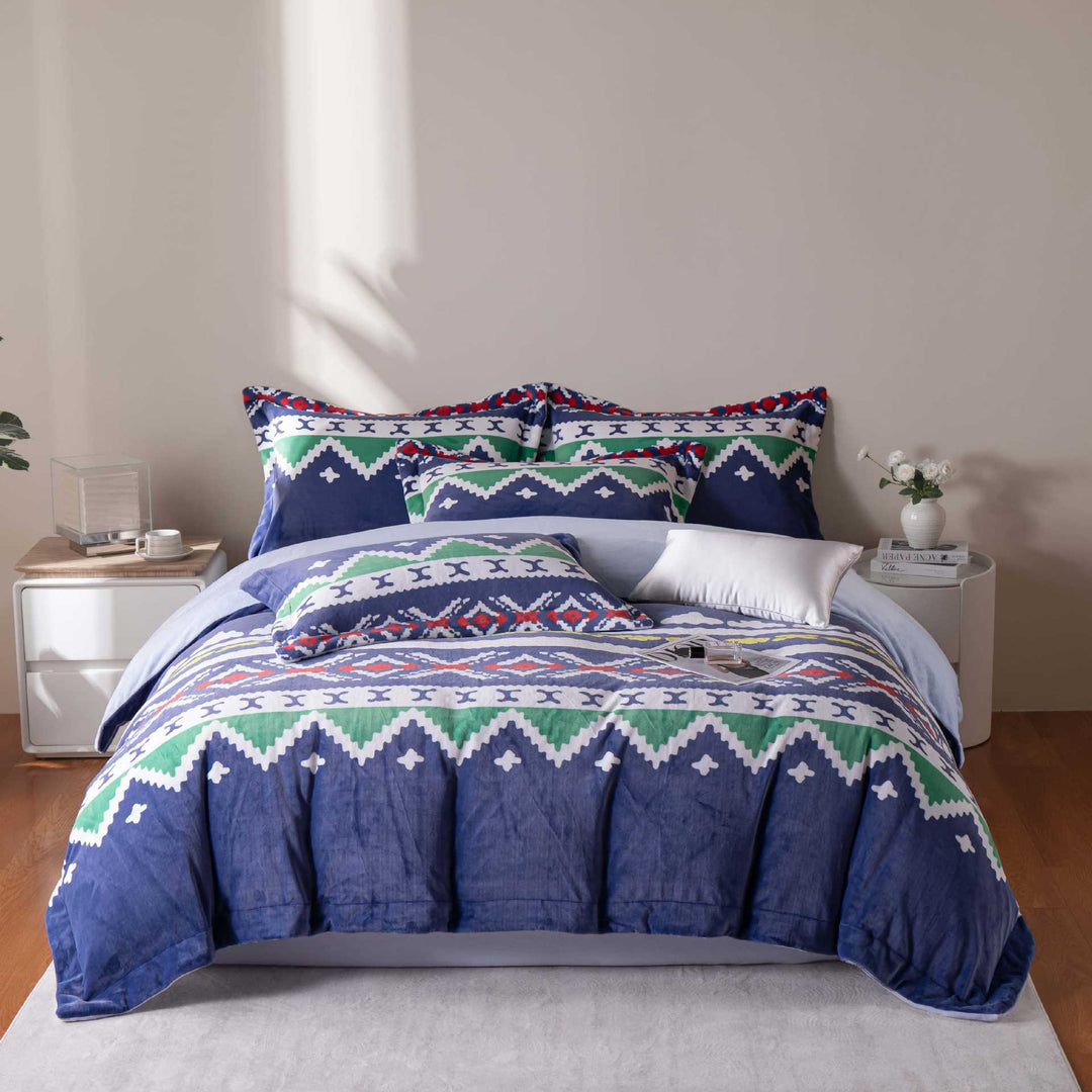Children's Cotton Duvet Cover Set