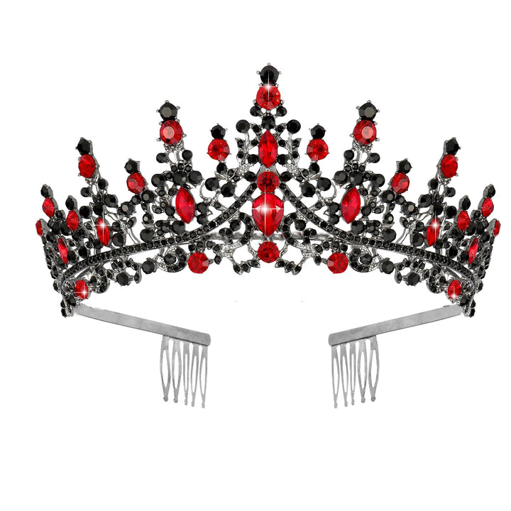 Ladies Rhinestone Tiara with Sparkling Gemstones Stornfield