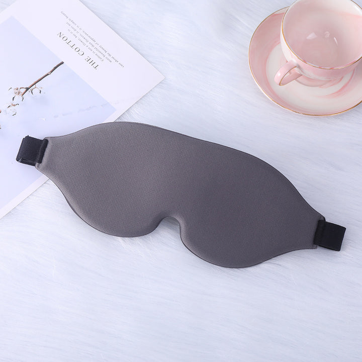 Unisex nan ergonomic 3D sleep mask with contoured eye cavities and adjustable comfort band Stornfield