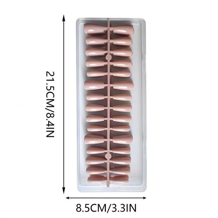 Elegant Long Press-On Nail Extensions Stornfield