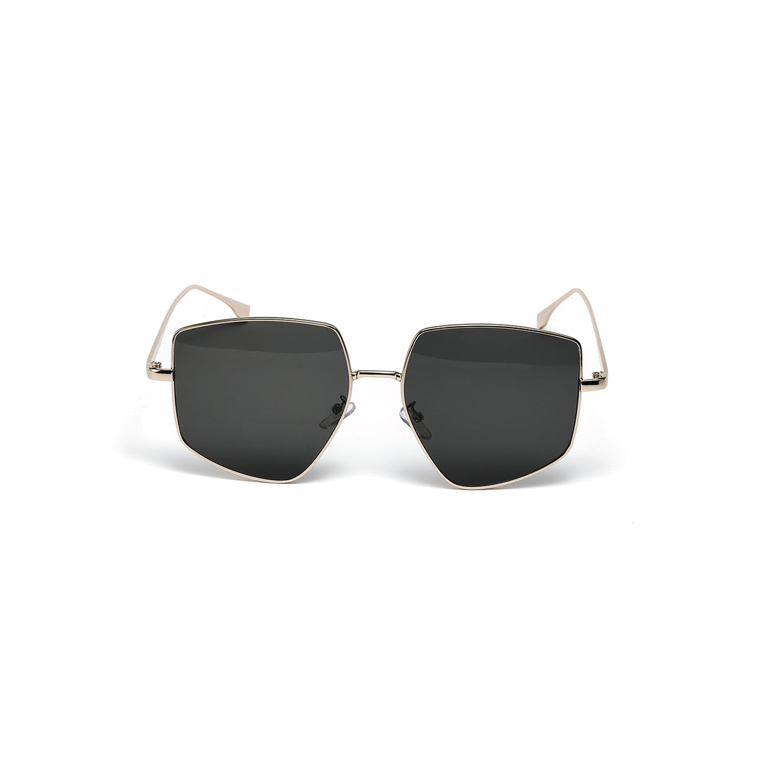 Women's square sunglasses with elegant metal frame Stornfield
