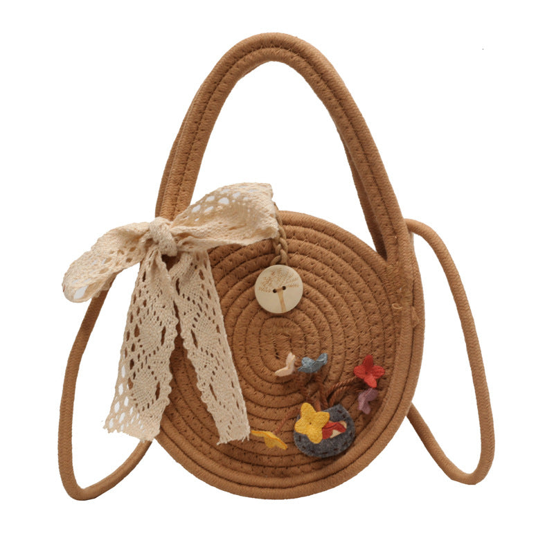 Decorative Handmade Basket Bag