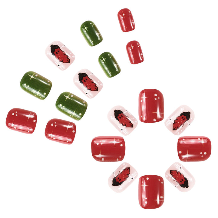 Holiday-Inspired Press-On Nail Art Stornfield