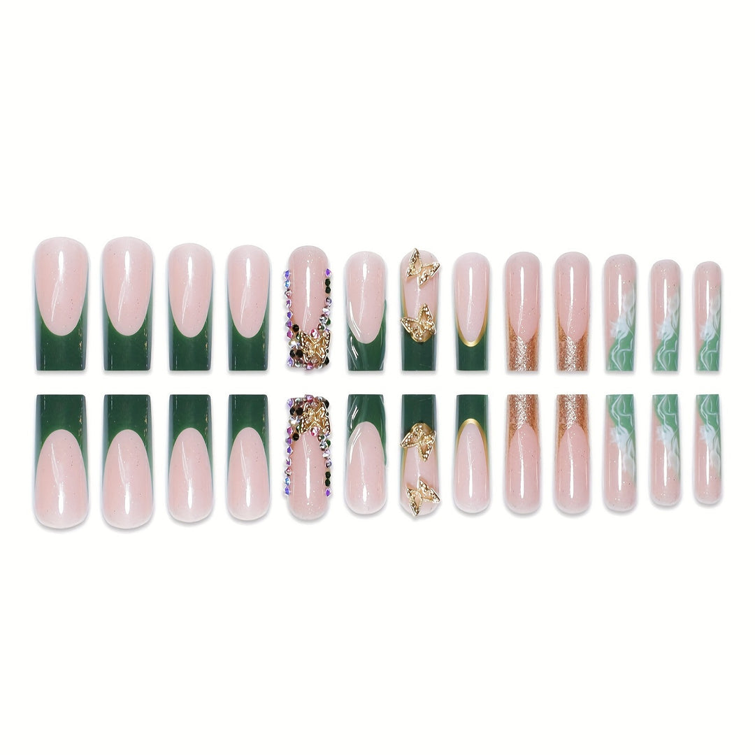 Artistic 3D Butterfly Nail Extensions Stornfield
