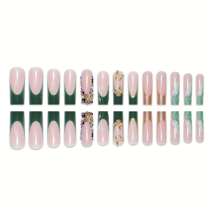 Artistic 3D Butterfly Nail Extensions Stornfield
