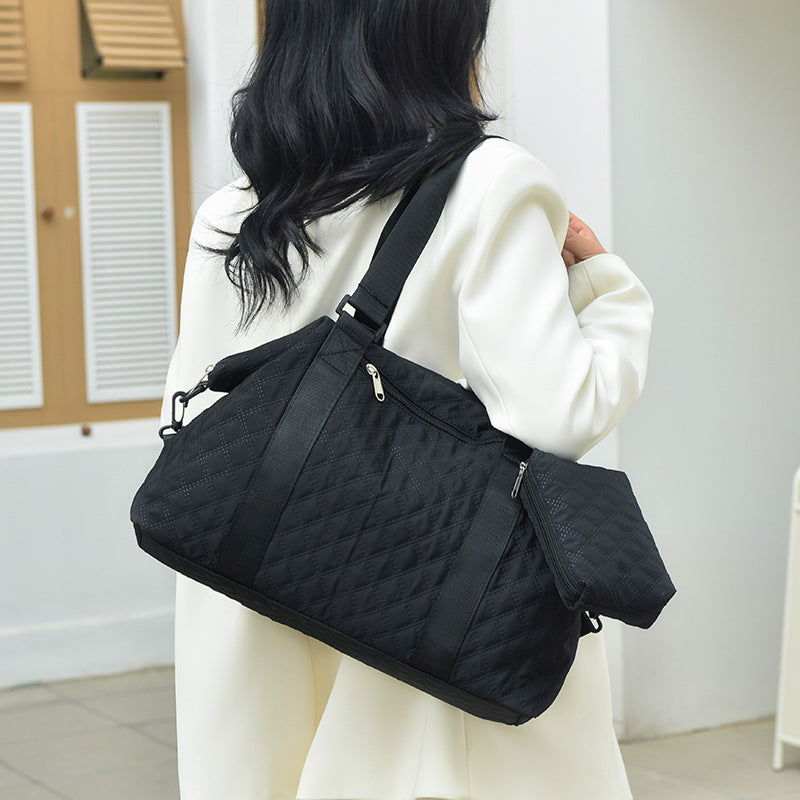 Multi-Functional Quilted Travel Duffle Bag Stornfield