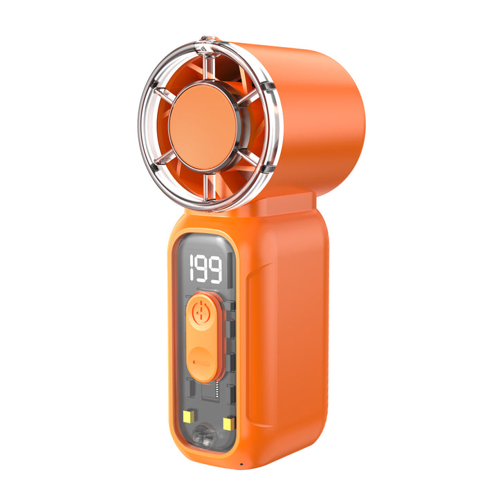 Women's Portable High-Performance Blower Fan with Digital Temperature Display Stornfield