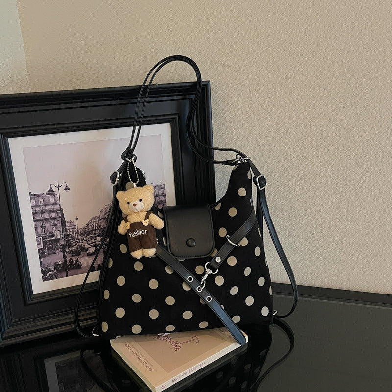 Fashionable Polka Dot Shoulder Bag