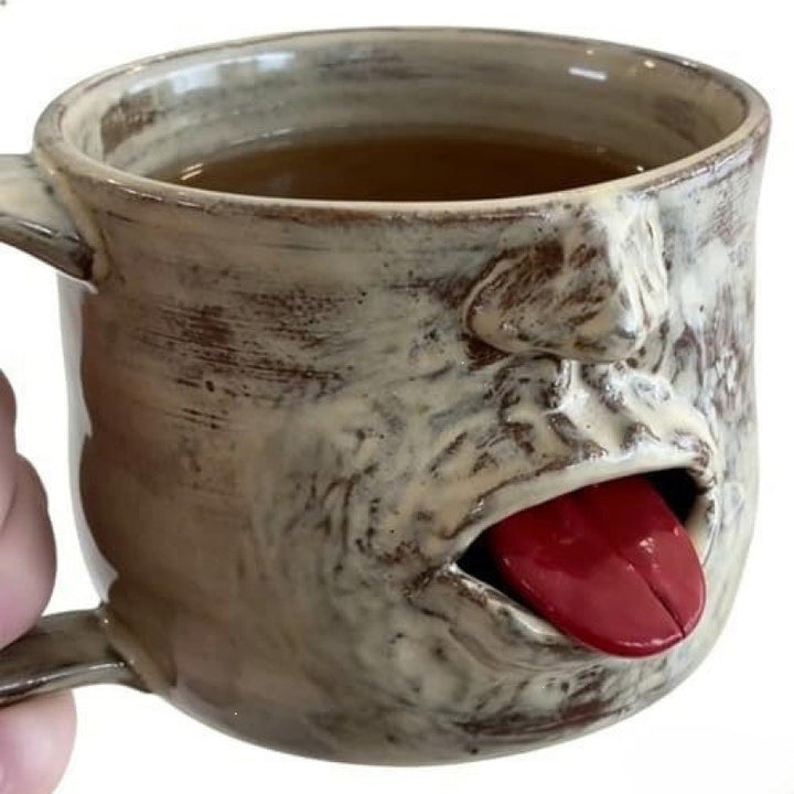 Funny coffee mug in face design Stornfield