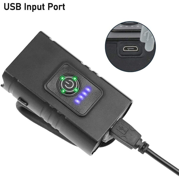 High-Performance Rechargeable Bicycle Front Light Stornfield