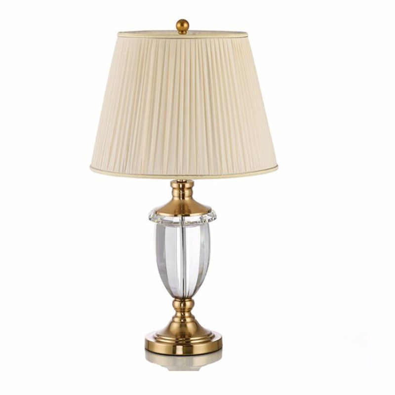 Elegant Crystal Glass Table Lamp