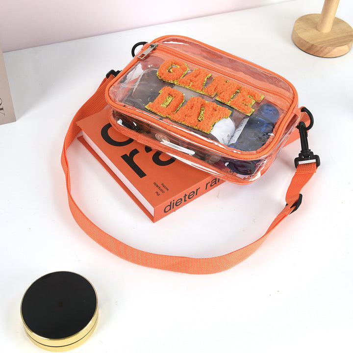 Transparent shoulder bag with clever design Stornfield