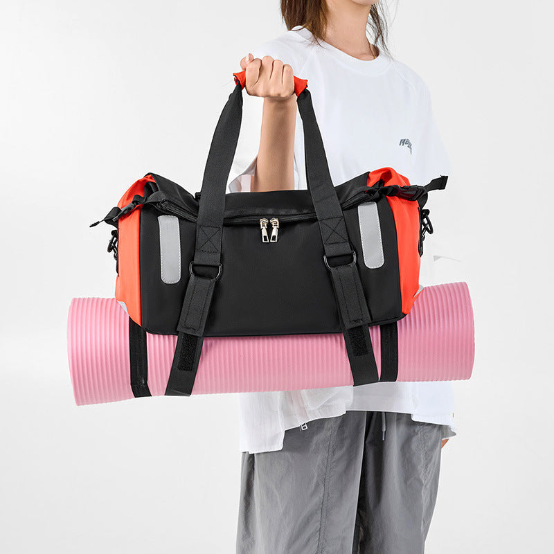 Multifunctional Sports Duffel Bag with Durable Material and Smart Compartment Design Stornfield