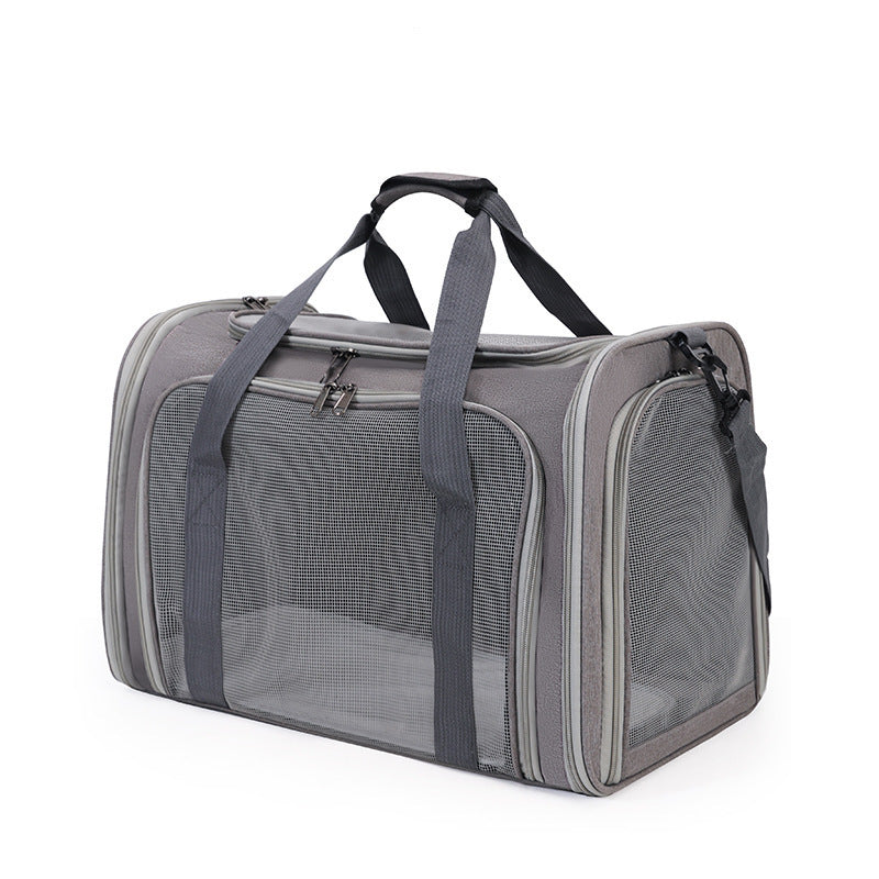 Unisex Pet Transport Bag with Breathable Mesh Stornfield