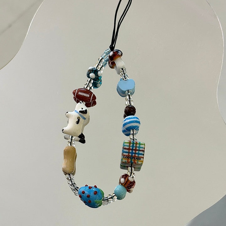 Handcrafted Beaded Charm Lanyard Stornfield
