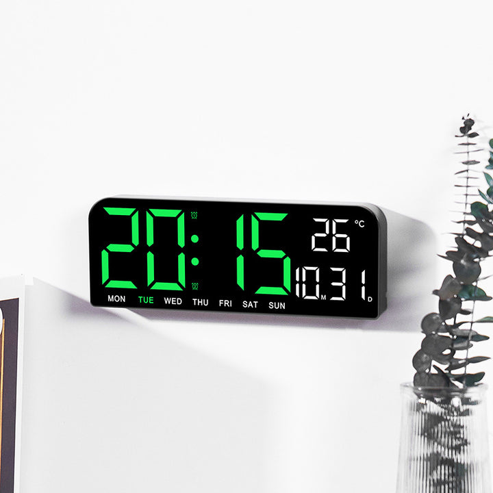 Digital Multi-Function Alarm Clock with Temperature and Date Setting Stornfield