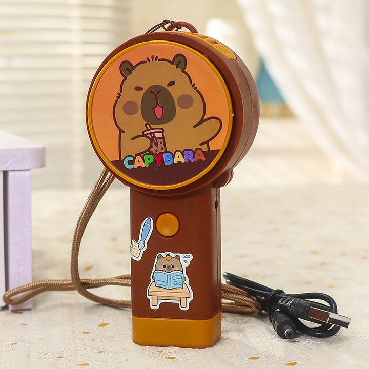Women Portable Mini Fan with Cute Animal Design Stornfield