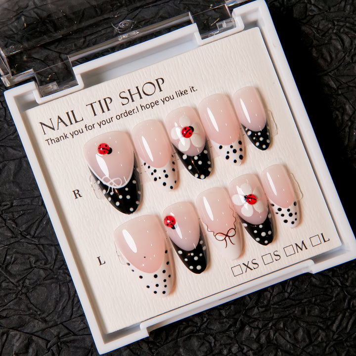 Artistic and Decorative Press-On Nail Tips