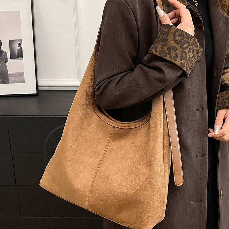 Soft Suede Hobo Shoulder Bag Stornfield