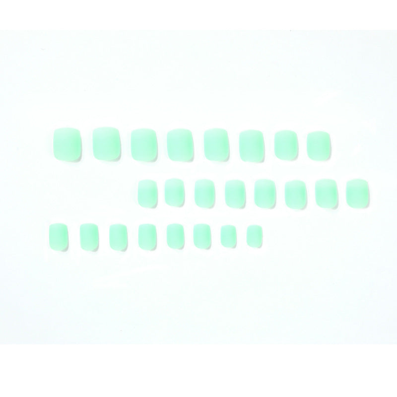 Fashionable nail art with matte finish and heart design Stornfield