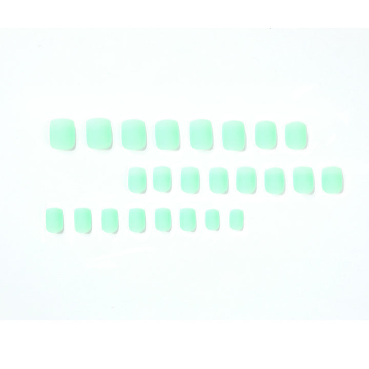 Fashionable nail art with matte finish and heart design Stornfield