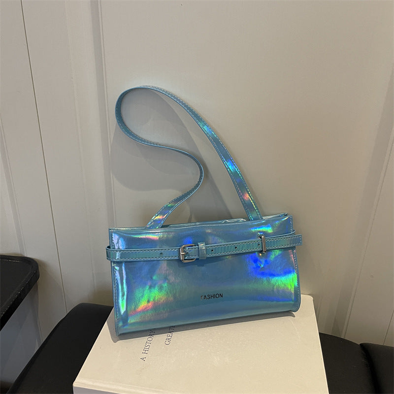 Elegant Patent Leather Crossbody Bag