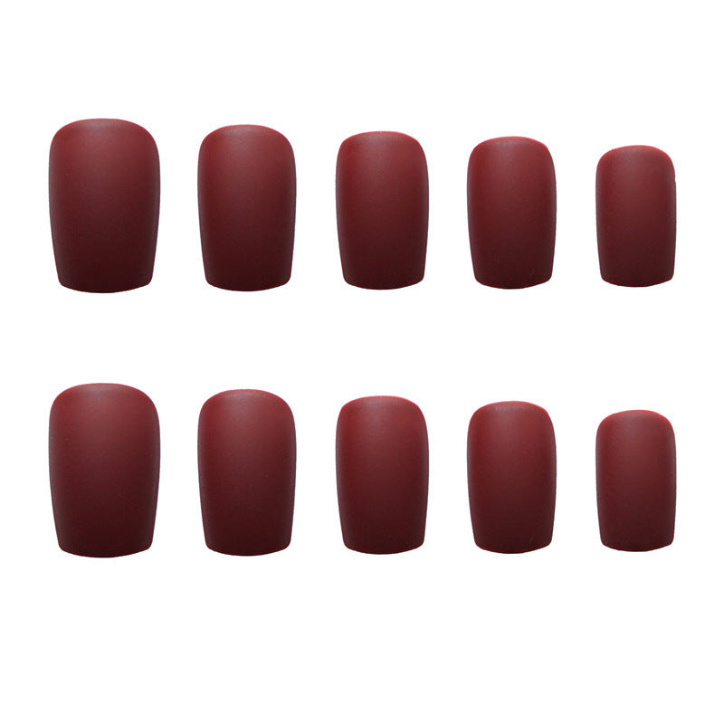 Matte Finish Nail Extensions  1791776951