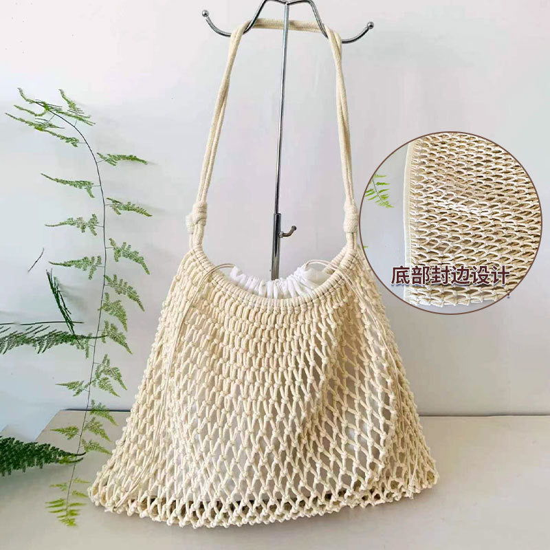 Mesh tote bag with soft handle Stornfield