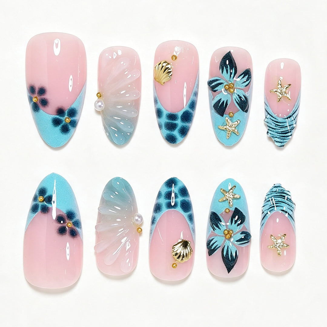Artistic Long Acrylic Nail Tips Stornfield