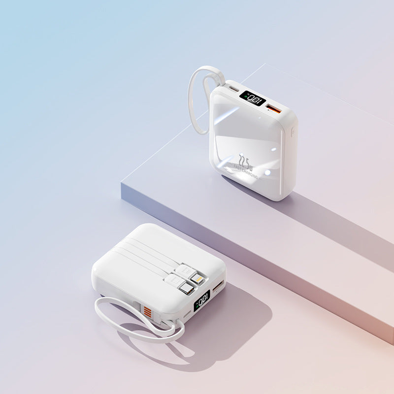 Fast charging power bank with integrated cable Stornfield