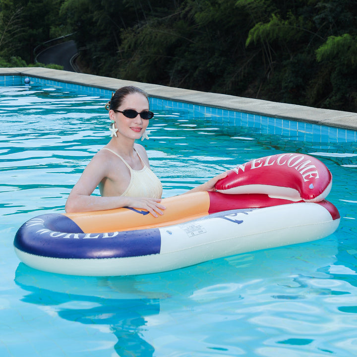 Women Inflatable Comfort Lounge with Maritime Design Stornfield