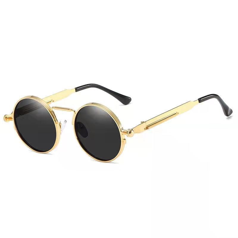 Vintage Round Frame Sunglasses Stornfield