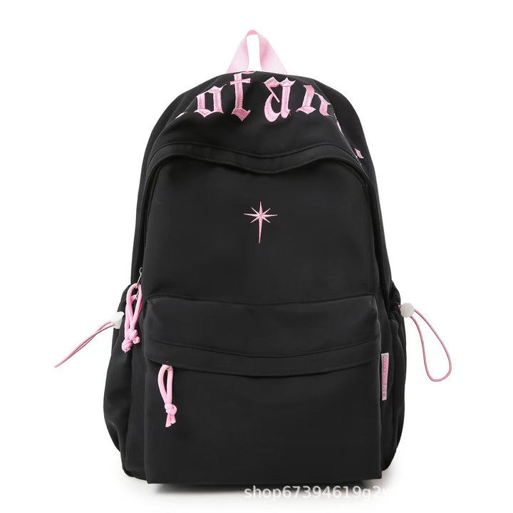 Fashion-Forward Embroidered Backpack Stornfield