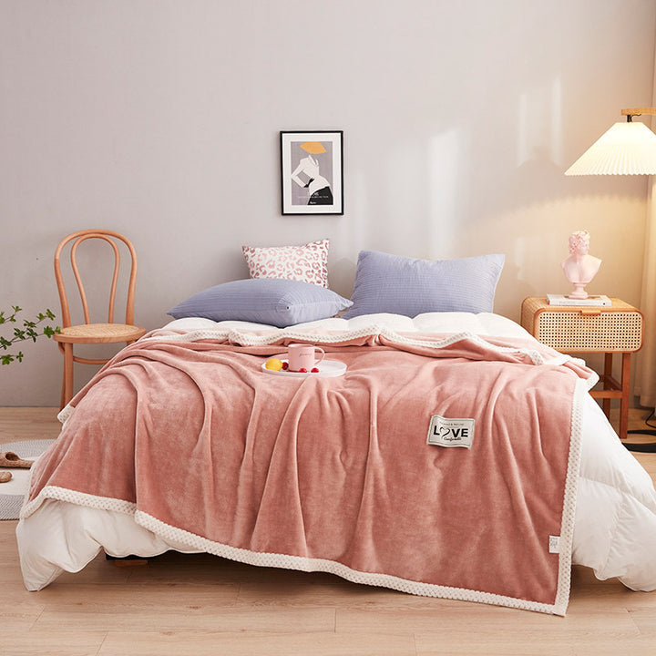 Ladies Cozy Day Bedspread with Cute Cloud Design Stornfield