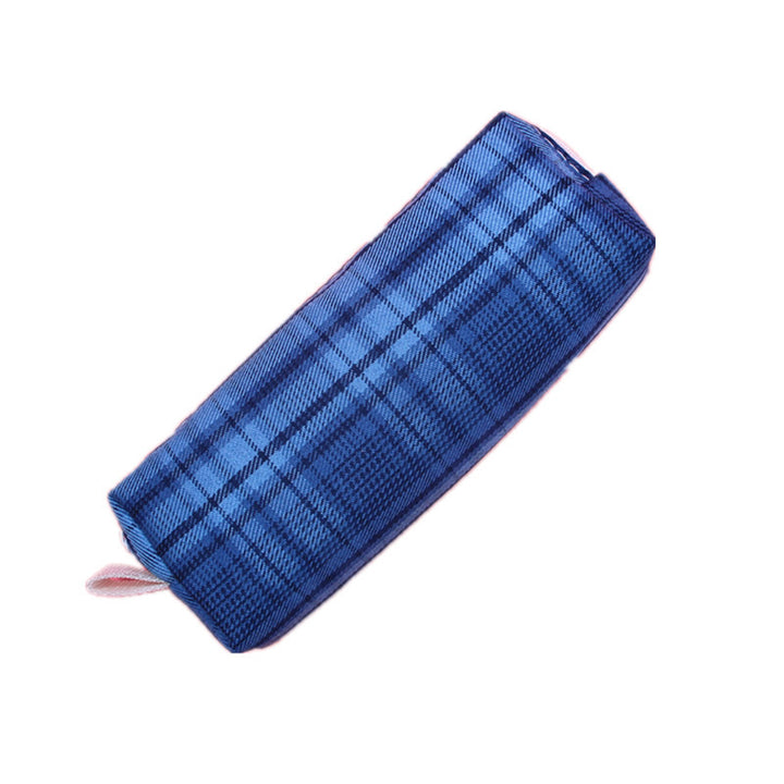 Textured Plaid Pencil Case Stornfield