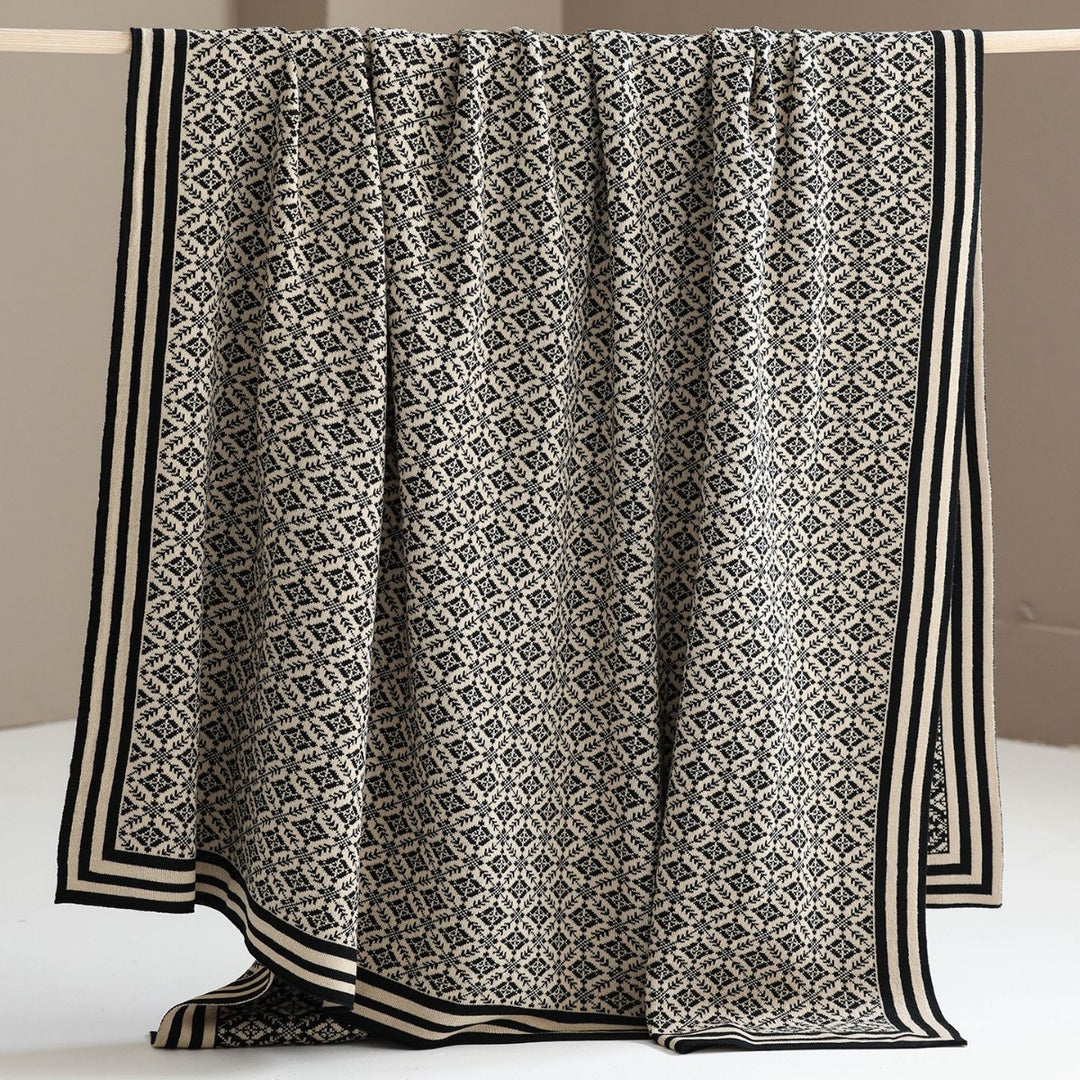 Decorative Knit Blanket