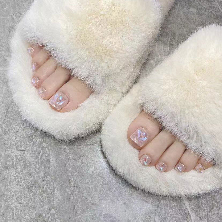 Decorative Crystal-Embellished Press-On Nails Stornfield