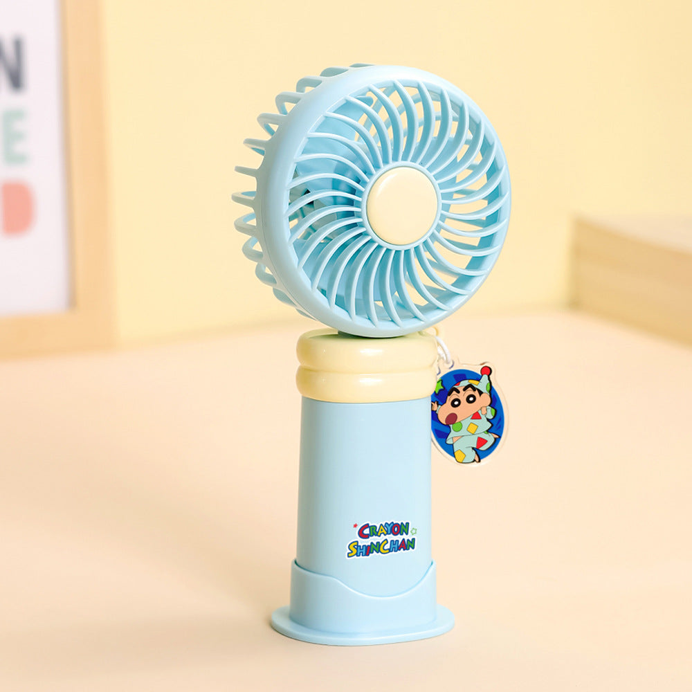 Ladies wearable handheld fan with playful dog design Stornfield