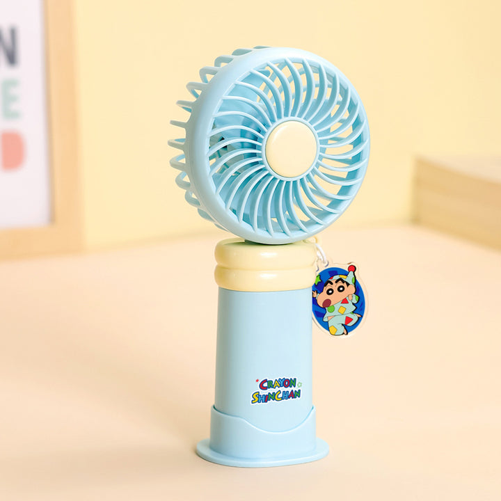 Ladies wearable handheld fan with playful dog design Stornfield