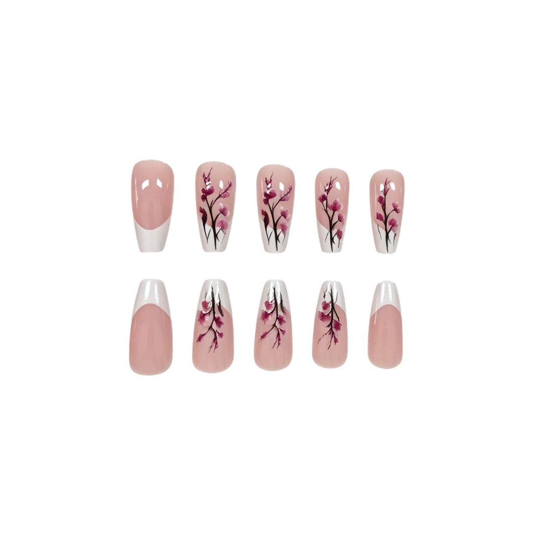 Floral Art Acrylic Nail Enhancements Stornfield 1789915863