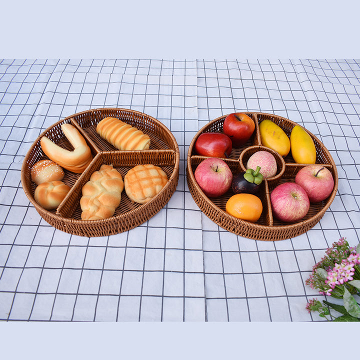 Artisan Woven Serving Platter Stornfield